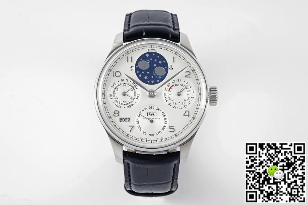 Best Replica Replica IWC Portuguese Perpetual Calendar IW503406 1:1 Best Edition APS Factory White Dial - Colareps