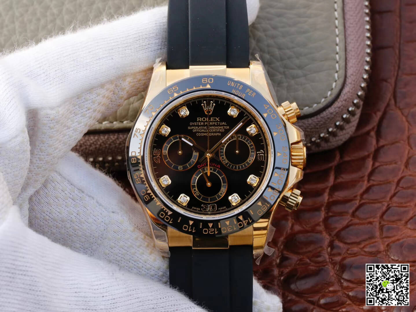 Best Replica Replica Rolex Daytona Cosmograph M116518ln-0046 1:1 Best Edition JH Factory Black Dial - Colareps
