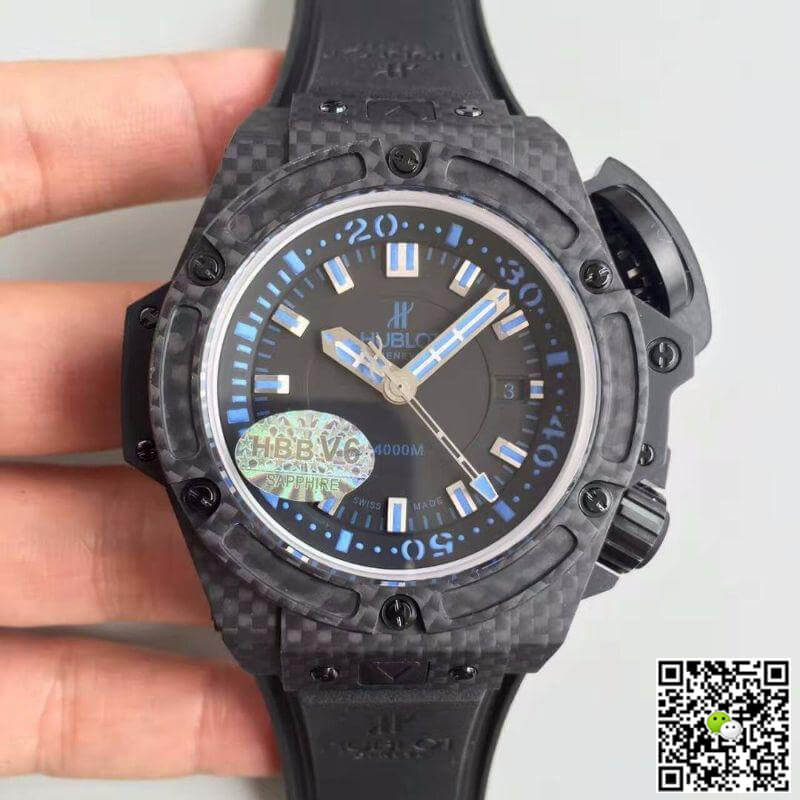 Best Replica Hublot Replica King Power Musee Oceanographic 731.QX.1190.GR V6 Factory Men Watches 1:1 Best Edition Swiss ETA7750 - Colareps