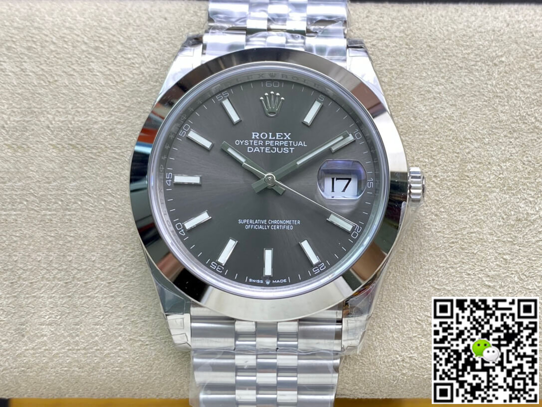 Best Replica Replica Rolex Datejust M126300-0008 1:1 Best Edition VS Factory Gray Dial - Colareps
