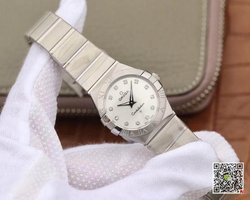 Best Replica Replica Omega Constellation 27mm Quartz Ladies 123.10.27.60.55.001 TW Factory 1:1 Best Edition Swiss Eta Quartz 1376 - Colareps