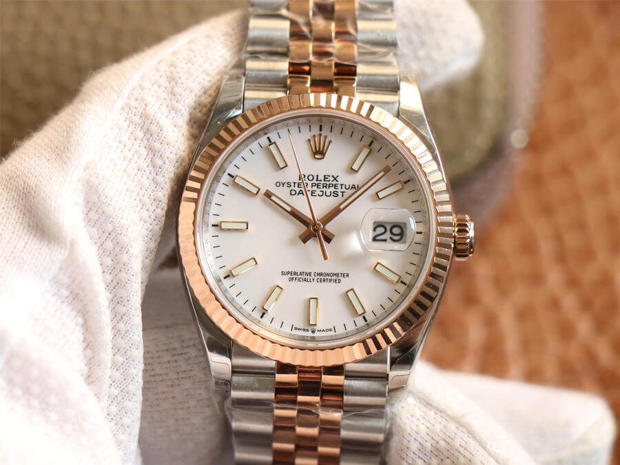 Best Replica Replica Rolex Datejust M126231-0017 1:1 Best Edition EW Factory White Dial - Colareps