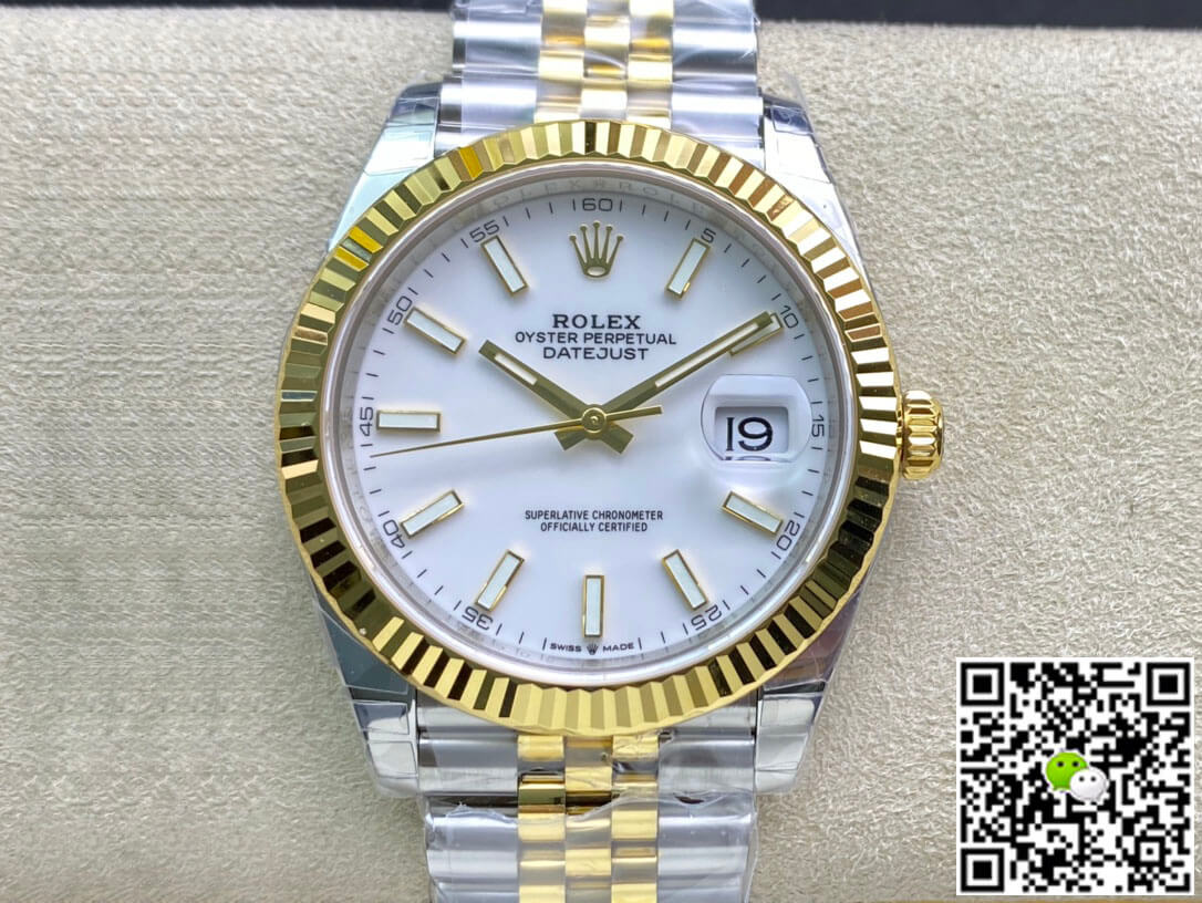Best Replica Replica Rolex Datejust M126333-0016 1:1 Best Edition VS Factory White Dial - Colareps