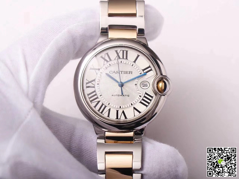 Best Replica Replica Ballon Bleu de Cartier W69009Z3 1:1 Best Edition V9 Factory Silver Dial Swiss ETA9015 - Colareps
