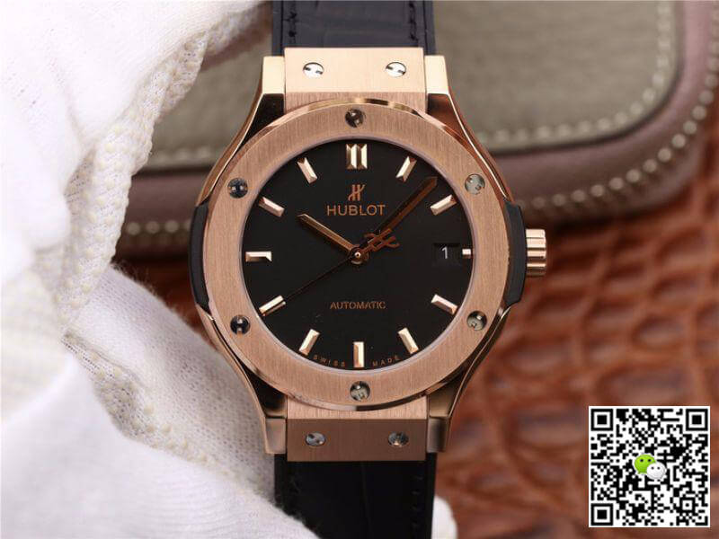 Best Replica Replica Hublot Classic Fusion 511.OX.1181.LR JJ Factory Mechanical Watches 1:1 Best Edition Swiss ETA2892 Black Dial - Colareps