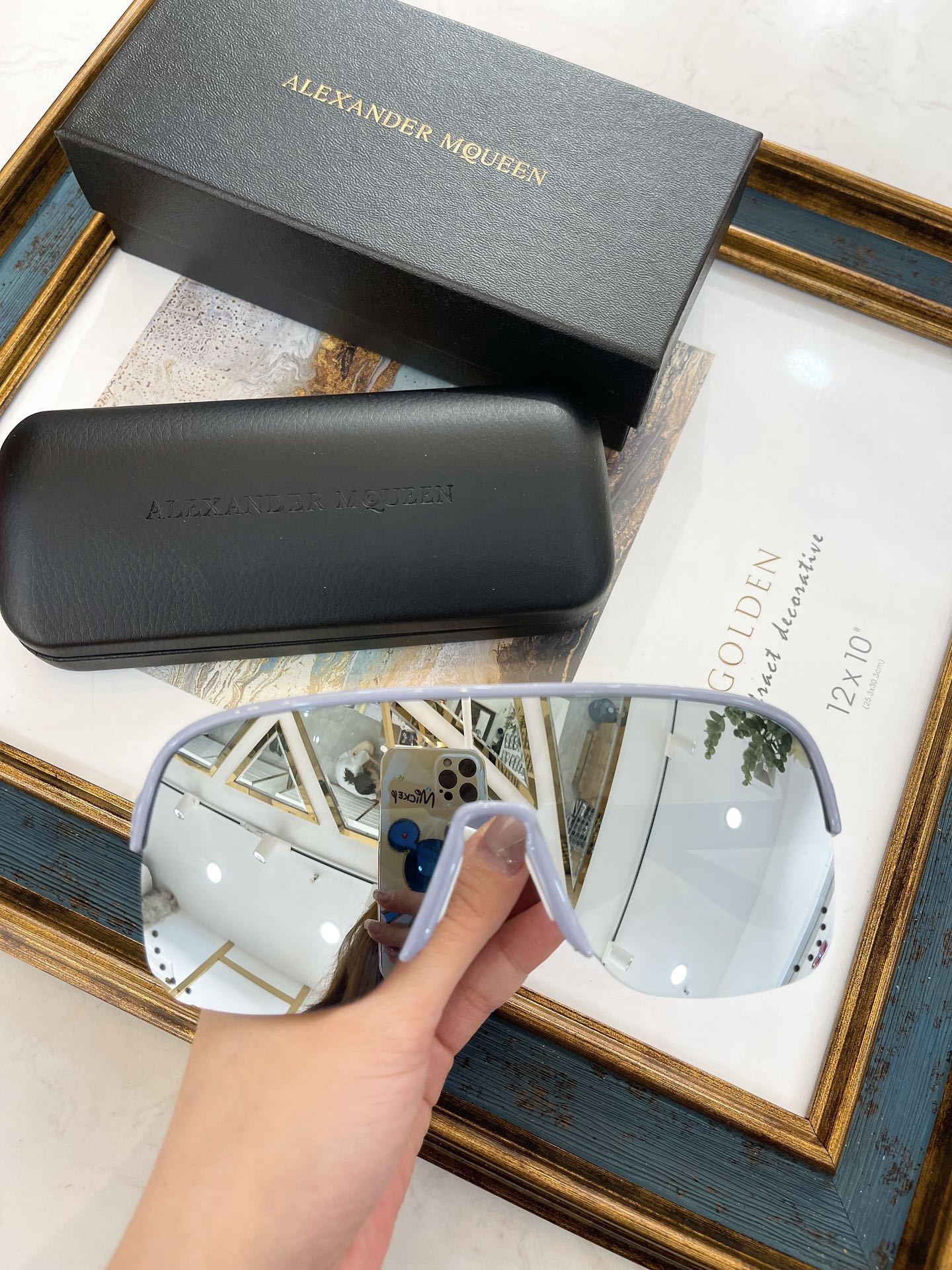 Best Replica Alexander Mcqueen Dupes Sunglasses - Colareps