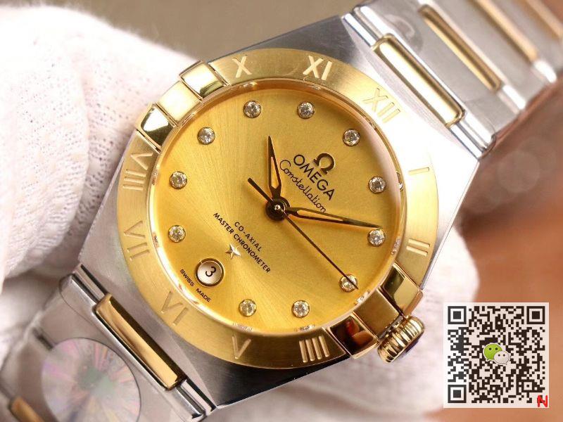 Best Replica Replica Omega Constellation 131.20.29.20.58.001 1:1 Best Edition 3S Factory V5 Champagne dial Swiss NH05 - Colareps