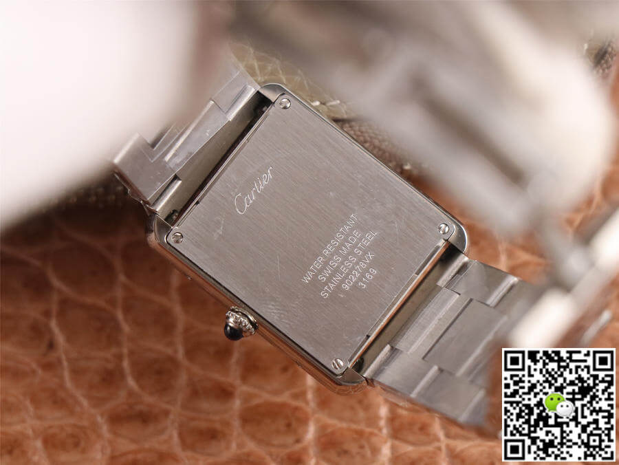 Best Replica Cartier Replica Tank 1:1 Best Edition K11 Factory Stainless Steel Diamond - Colareps