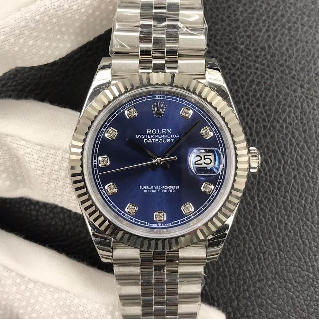 Best Replica Replica Rolex Datejust M126234-0037 1:1 Best Edition EW Factory Blue Dial - Colareps