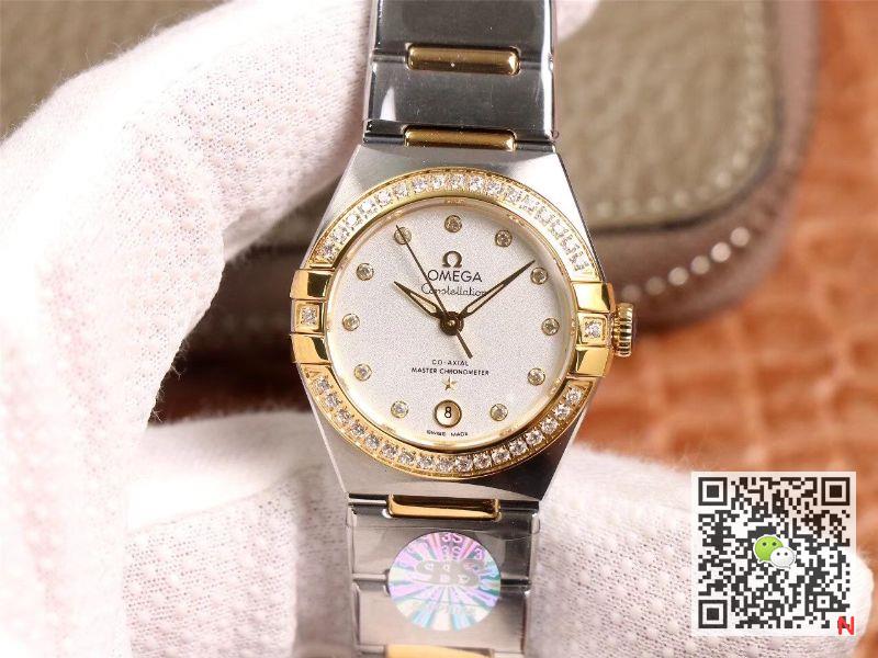 Best Replica Replica Omega Constellation 131.25.29.20.52.002 1:1 Best Edition 3S Factory V5 White dial Swiss NH05 - Colareps