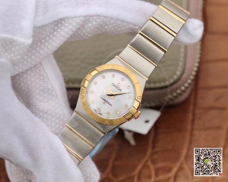Best Replica Replica Omega Constellation 27mm Quartz Ladies 1371.71.00 TW Factory 1:1 Best Edition Swiss Eta Quartz 1376 - Colareps