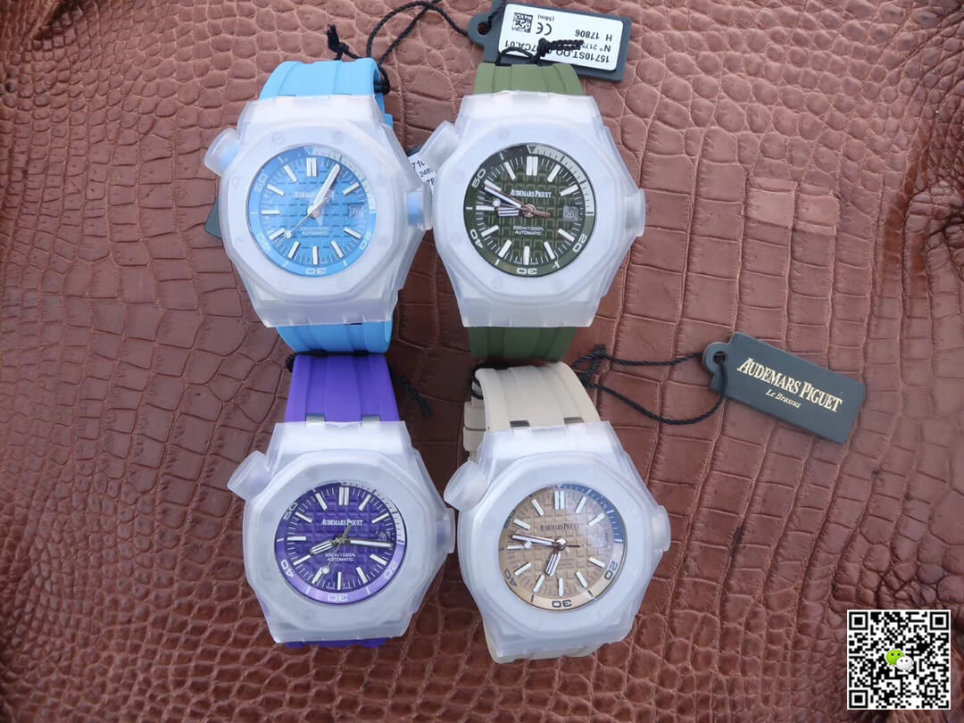 Best Replica Replica Audemars Piguet Royal Oak Offshore 15710ST.OO.A085CA.01 1:1 Best Edition JF Factory Beige Dial - Colareps