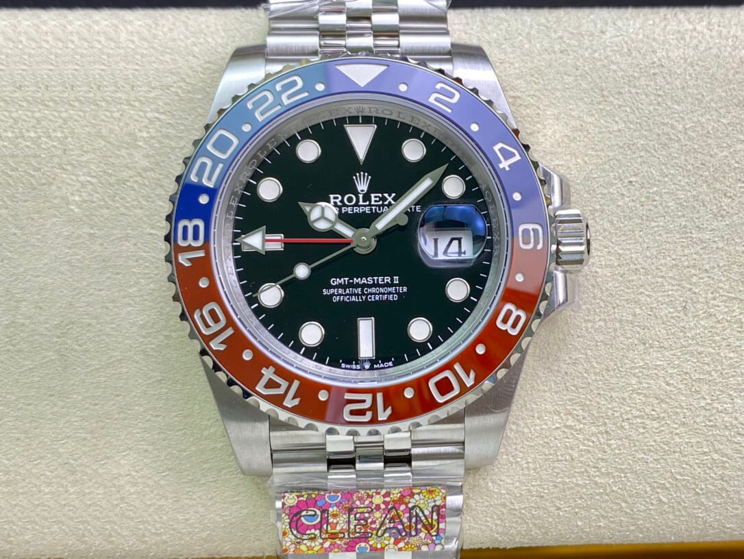 Best Replica Replica Rolex GMT Master II M126710BLRO-0001 1:1 Best Edition Clean Factory Black Dial - Colareps
