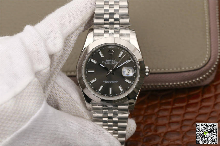 Best Replica Replica Rolex Datejust M126300-0008 1:1 Best Edition EW Factory Grey Dial - Colareps