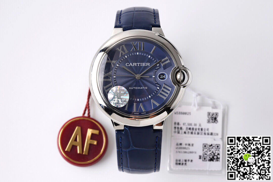 Best Replica Replica Ballon Bleu De Cartier 42MM WSBB0027 1:1 Best Edition AF Factory Blue Dial - Colareps
