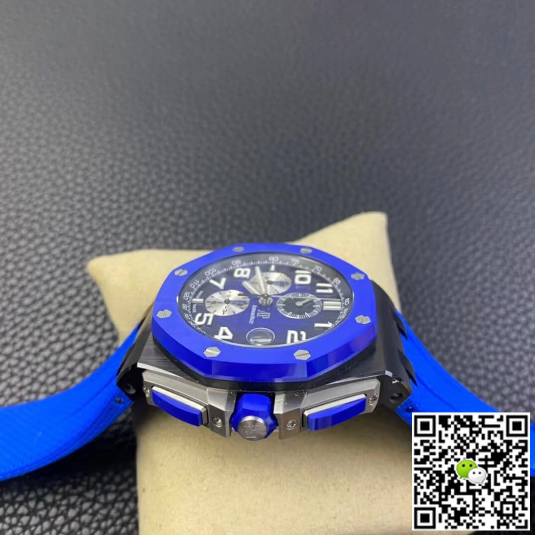 Best Replica Replica Audemars Piguet Royal Oak Offshore 26405CE.OO.A030CA.01 1:1 Best Edition RS Factory Blue Dial - Colareps