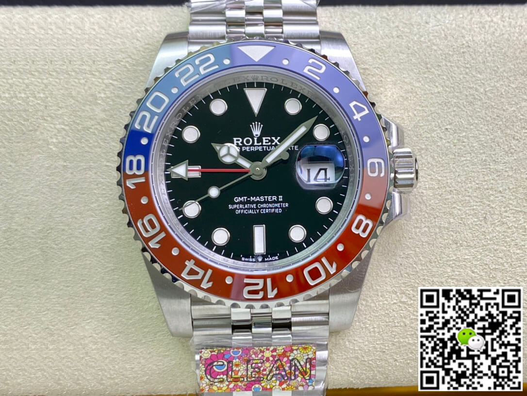 Best Replica Replica Rolex GMT Master II M126710BLRO-0001 1:1 Best Edition Clean Factory Black Dial - Colareps