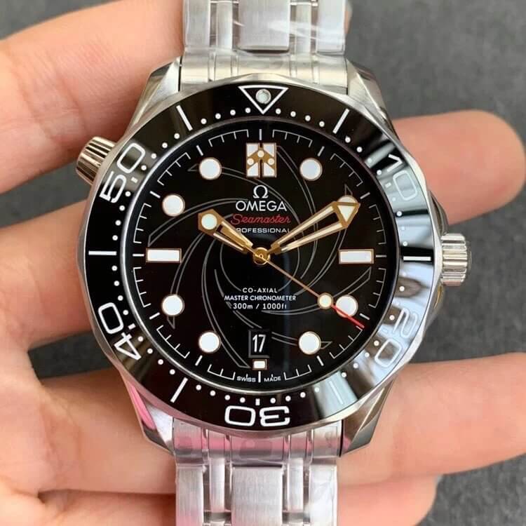 Best Replica Replica Omega Seamaster Diver 300M 210.22.42.20.01.004 1:1 Best Edition OR Factory Black Dial - Colareps