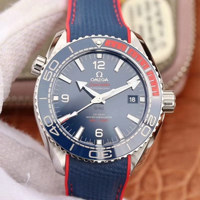 Best Replica Replica Omega Seamaster 522.32.44.21.03.001 1:1 Best Edition VS Factory Blue Dial Swiss ETA8900 - Colareps