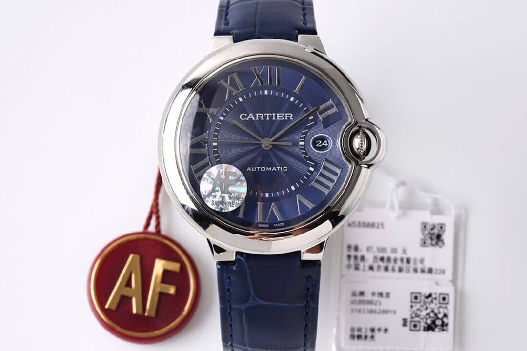 Best Replica Replica Ballon Bleu De Cartier 42MM WSBB0027 1:1 Best Edition AF Factory Blue Dial - Colareps