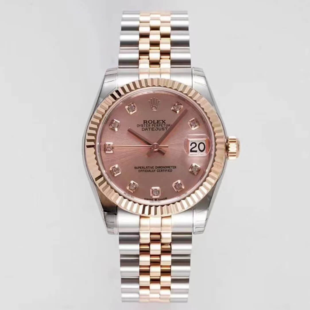 Best Replica Replica Rolex Datejust m278271 1:1 Best Edition GS Factory Pink Dial - Colareps