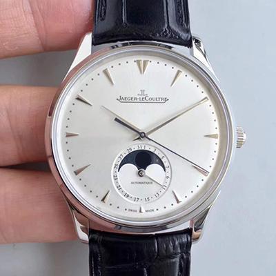 Best Replica Replica Jaeger-LeCoultre Master Ultra-Thin Q1368420 ZF Factory 1:1 Best Edition Swiss ETA925 Silver Dial Black Leather Strap - Colareps