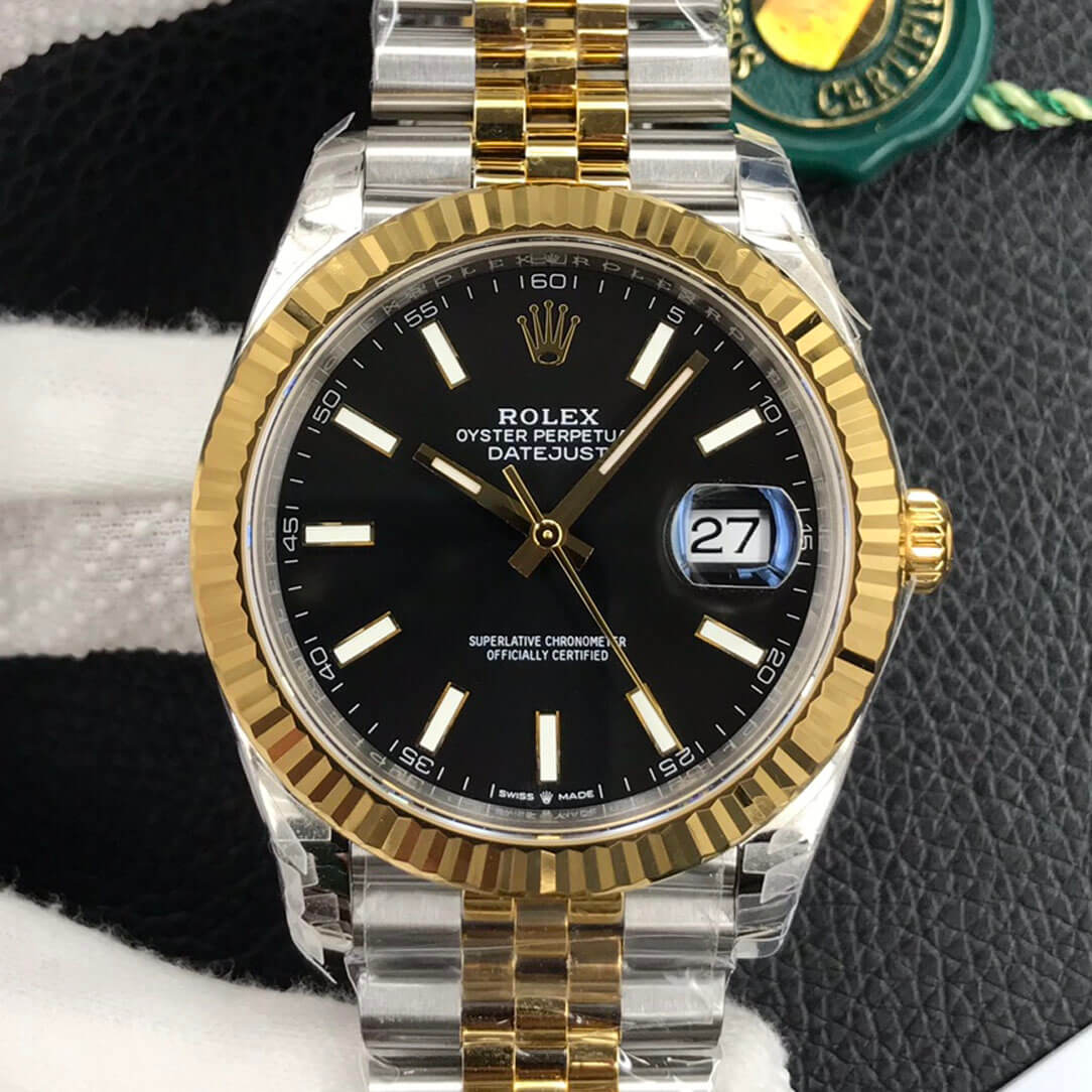 Best Replica Replica Rolex Datejust M126333-0014 1:1 Best Edition VS Factory Black Dial - Colareps