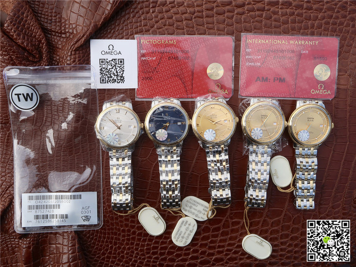 Best Replica Replica Omega De Ville 424.20.37.20.03.001 1:1 Best Edition TW Factory Yellow Gold - Colareps