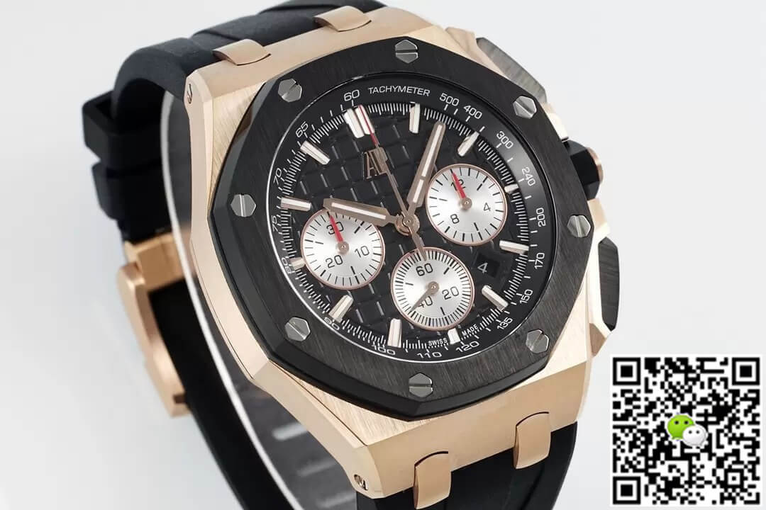 Best Replica Replica Audemars Piguet Royal Oak Offshore 26420RO.OO.A002CA.01 1:1 Best Edition APF Factory Rose Gold - Colareps