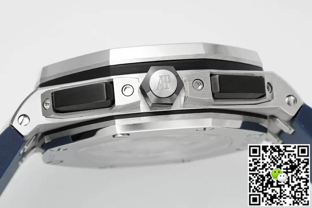 Best Replica Replica Audemars Piguet Royal Oak Offshore 26420TI.OO.A027CA.01 1:1 Best Edition APF Factory Blue Dial - Colareps