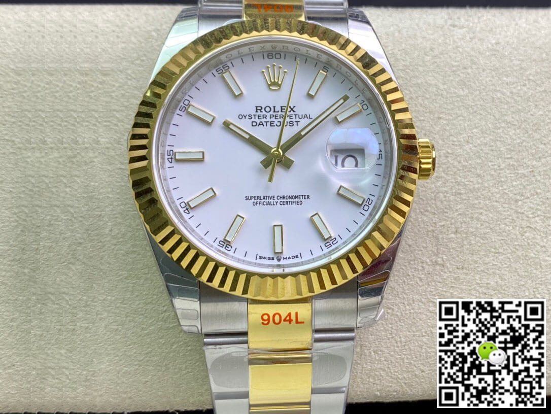 Best Replica Replica Rolex Datejust M126333-0015 1:1 Best Edition EW Factory White Dial - Colareps
