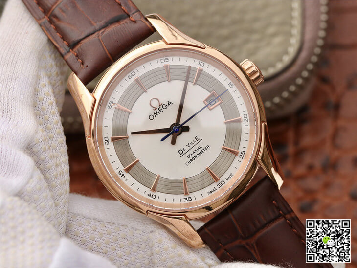 Best Replica Replica Omega De Ville 431.63.41.21.02.001 1:1 Best Edition VS Factory Red Gold - Colareps
