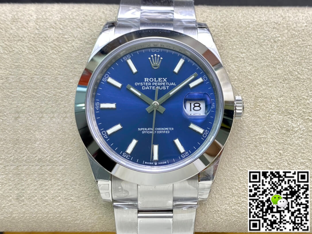 Best Replica Replica Rolex Datejust M126300-0001 1:1 Best Edition VS Factory Blue Dial - Colareps