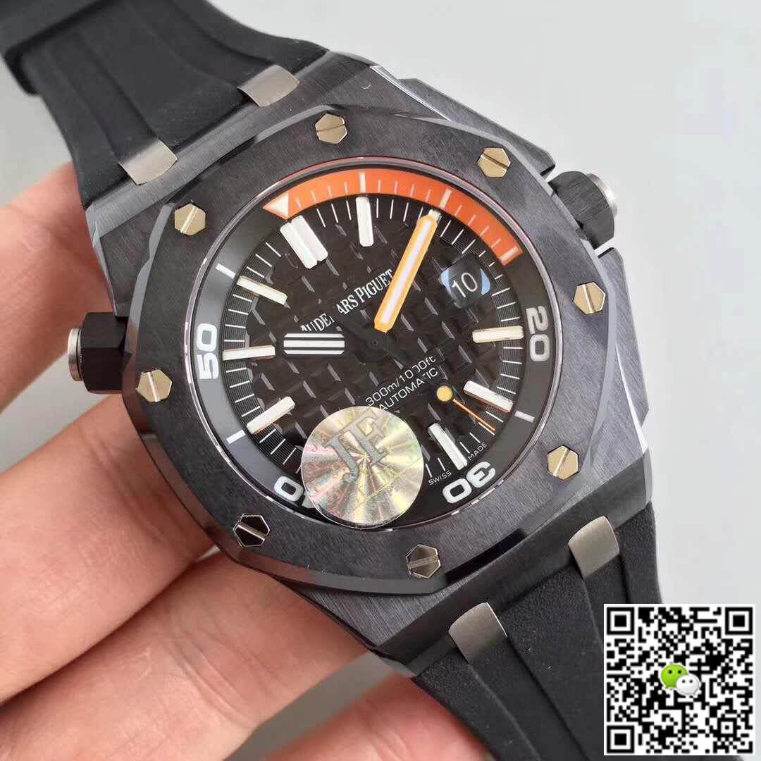 Best Replica Replica Audemars Piguet Divers Royal Oak Offshore Diver 15707CE.OO.A002CA.01 JF Factory 1:1 Best Edition Swiss ETA3120 - Colareps