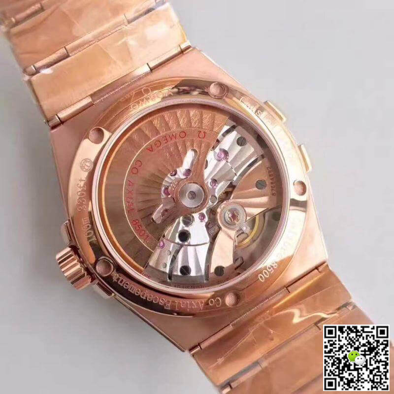 Best Replica Replica Omega Constellation 123.25.38.21.52.001 3S Factory 1:1 Best Edition Swiss ETA8500 18K Rose Gold Bracelet - Colareps