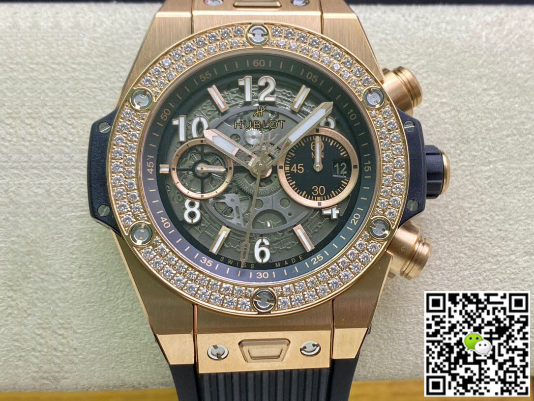 Best Replica Replica Hublot BIG BANG 421.OX.1180.RX.1104 1:1 Best Edition ZF Factory Skeleton Dial - Colareps
