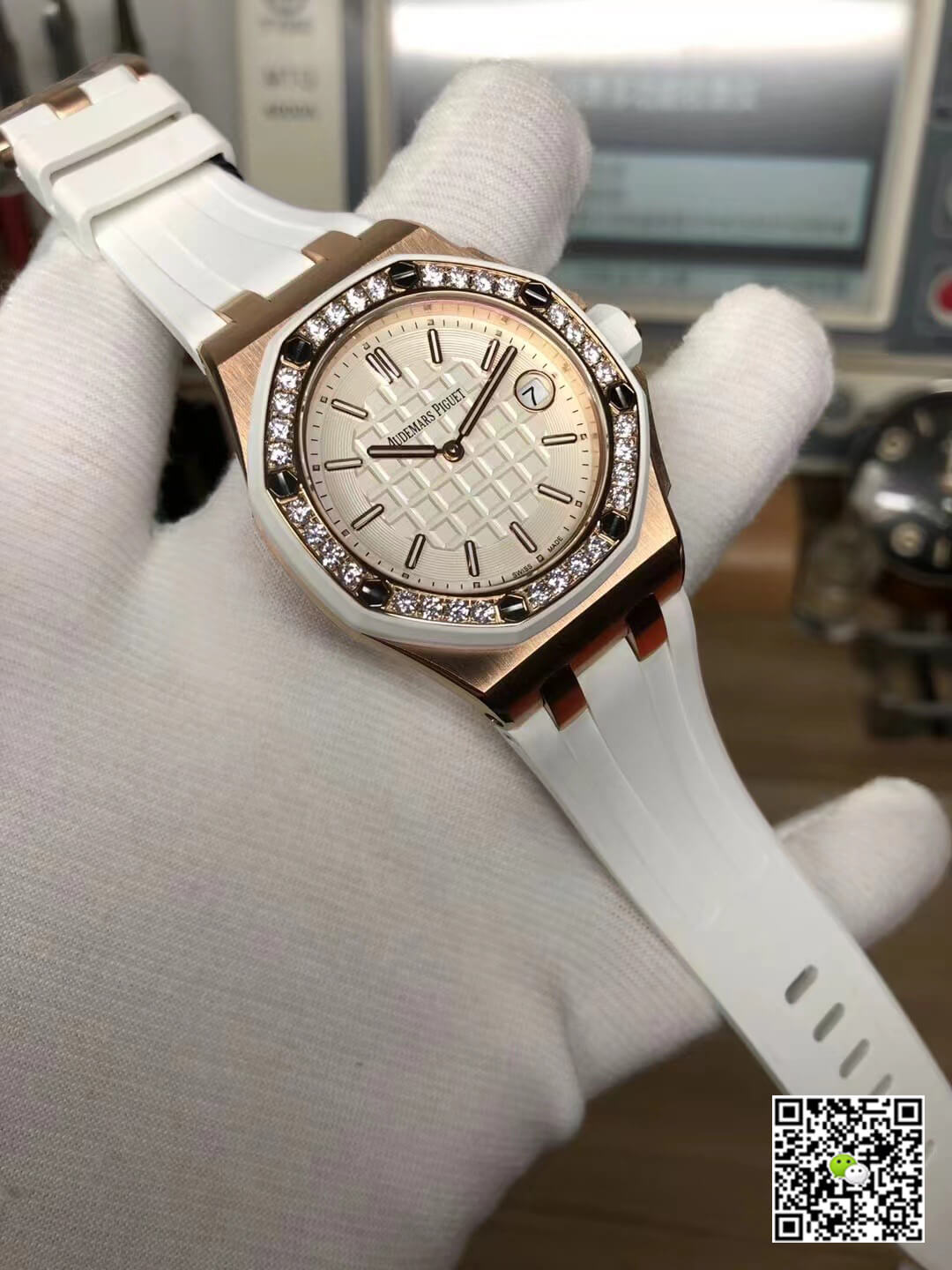 Best Replica Replica Audemars Piguet Royal Oak Offshore 67540OK.ZZ.A010CA.01 1:1 Best Edition 18k Rose Gold - Colareps