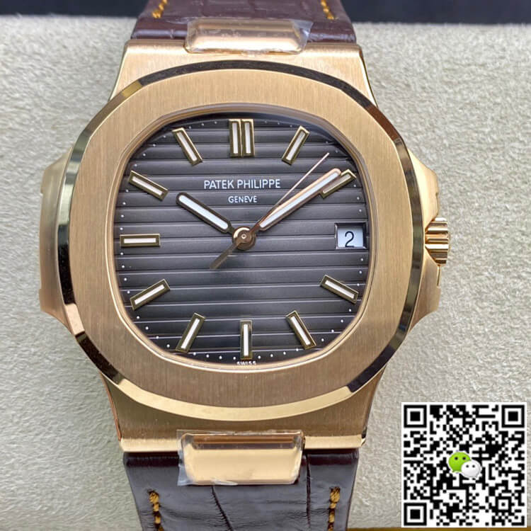 Best Replica Replica Patek Philippe Nautilus 5711R 1:1 Best Edition 3K Factory Grey Dial - Colareps