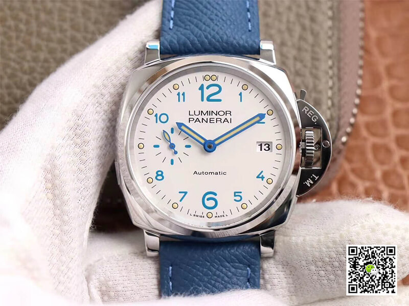 Best Replica Replica Panerai Luminor Due PAM906 1:1 Best Edition VS Factory White Dial Swiss ETA - Colareps