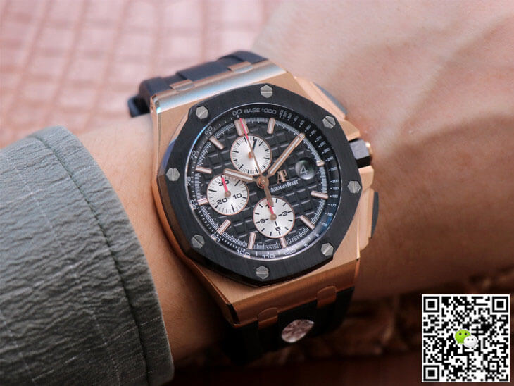 Best Replica Replica Audemars Piguet Royal Oak Offshore 26401RO.OO.A002CA.01 1:1 Best Edition JF Factory Black Dial - Colareps