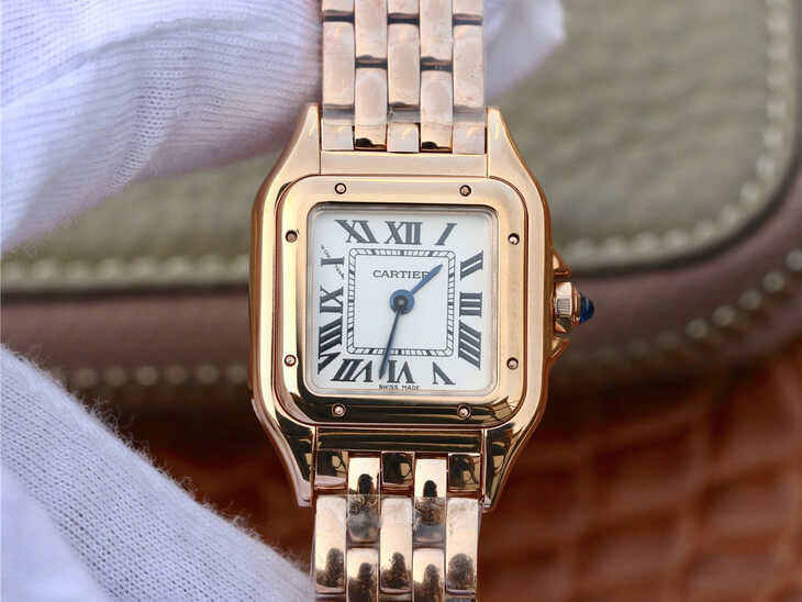 Best Replica Replica Panthere De Cartier WGPN0006 1:1 Best Edition 8848 Factory Rose Gold - Colareps