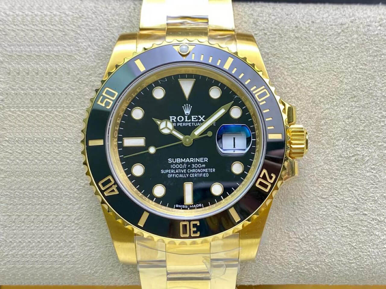 Best Replica Rolex Submariner Replica 116618LN-97208 1:1 Best Edition VS Factory Black Dial - Colareps