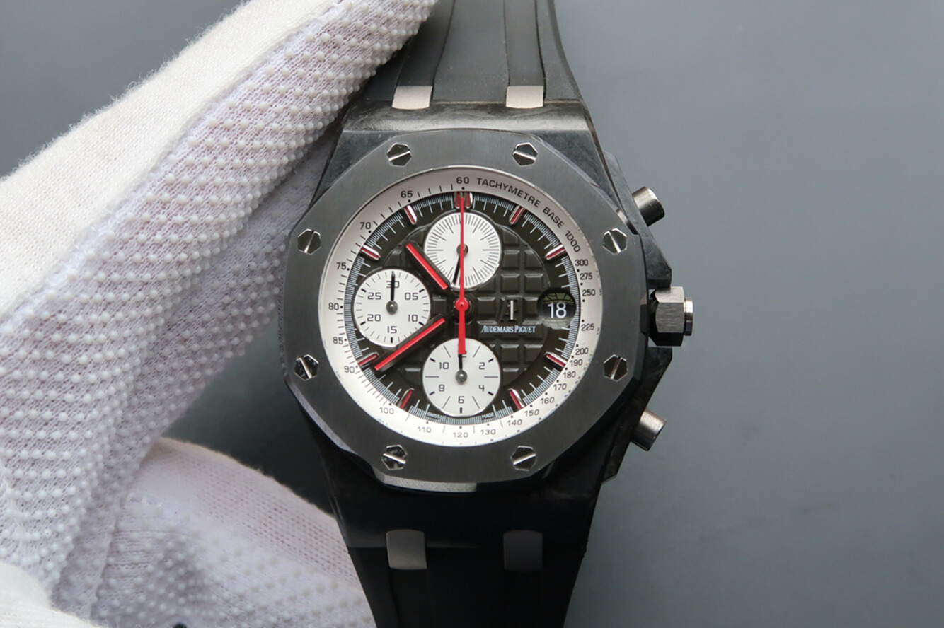 Best Replica Replica Audemars Piguet Royal Oak Offshore 26202AU.OO.D002CA.01 1:1 Best Edition JF Factory Dark Grey Dial - Colareps