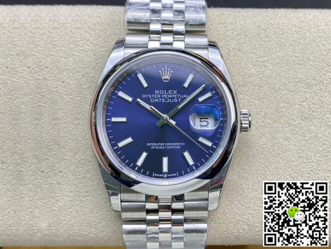 Best Replica Replica Rolex Datejust M126200-0006 1:1 Best Edition EW Factory Blue Dial - Colareps