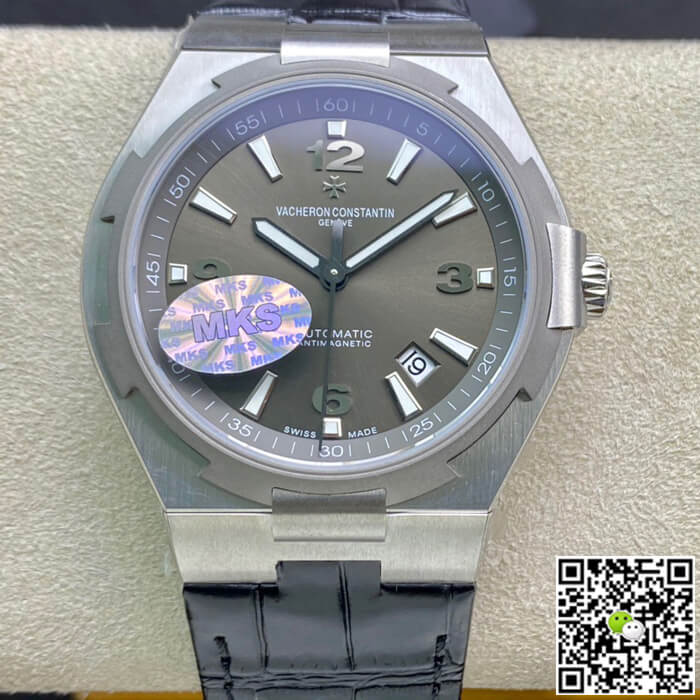 Best Replica Replica Vacheron Constantin Overseas 47040/000W-9500 1:1 Best Edition MKS Factory Cowhide Strap - Colareps