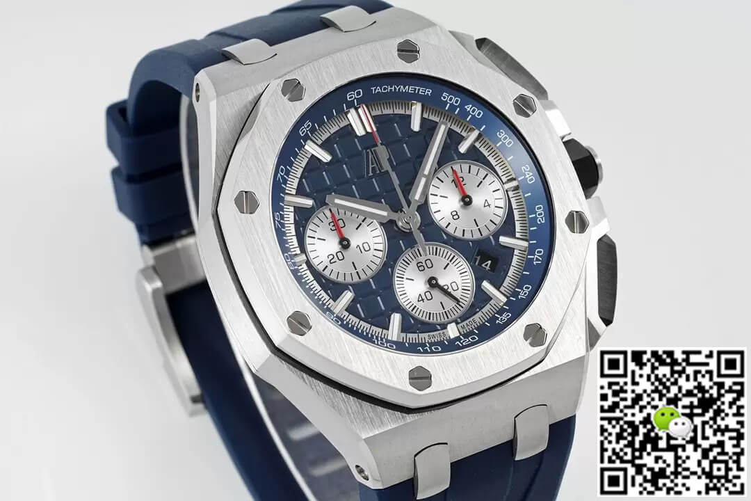Best Replica Replica Audemars Piguet Royal Oak Offshore 26420TI.OO.A027CA.01 1:1 Best Edition APF Factory Blue Dial - Colareps