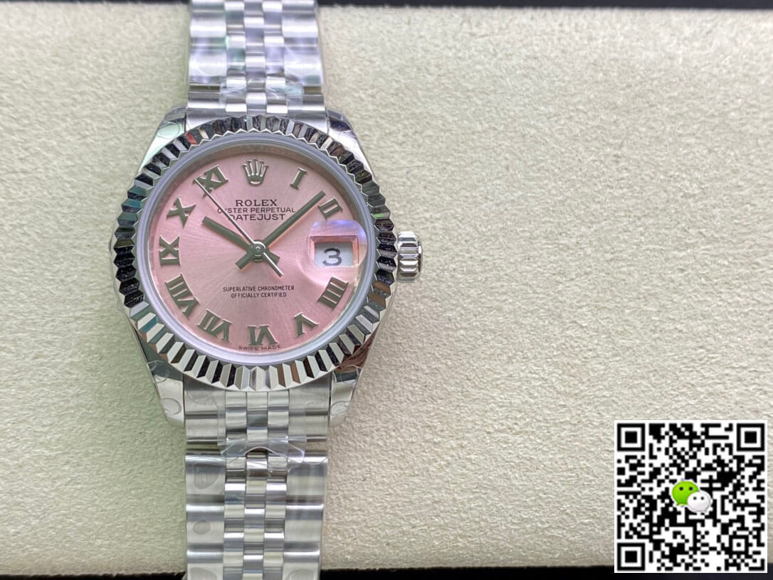 Best Replica Replica Rolex Datejust M279174-0017 28MM 1:1 Best Edition EW Factory Pink Dial - Colareps