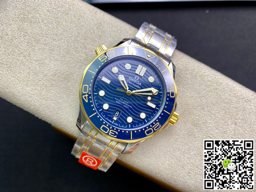 Best Replica Replica Omega Seamaster Diver 300M 210.20.42.20.03.001 1:1 Best Edition OR Factory Blue Dial - Colareps