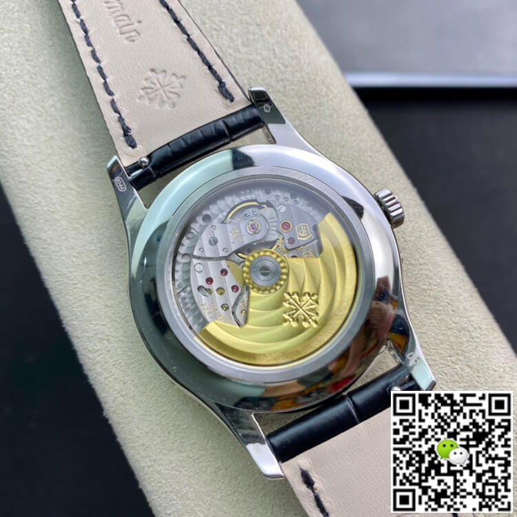Best Replica Replica Patek Philippe Grand Complications 5205G 1:1 Best Edition KM Factory Diamond Bezel - Colareps