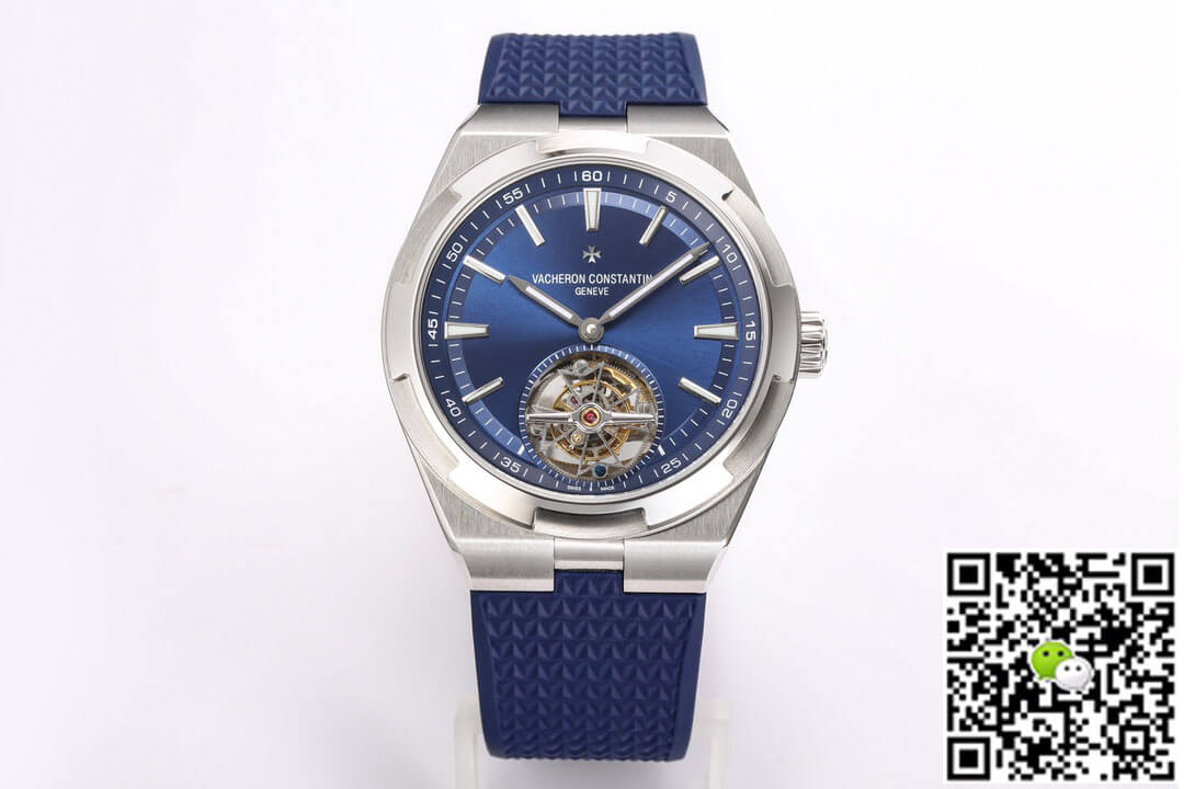 Best Replica Replica Vacheron Constantin Overseas Tourbillon 6000V/110A-B544 1:1 Best Edition BBR Factory Rubber Strap - Colareps